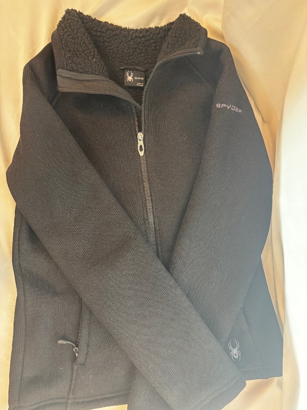 Spyder Fleece Lined Mid layer Sz M